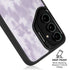 Purple and White Tie Dye Galaxy S24 FE Kickstand Case